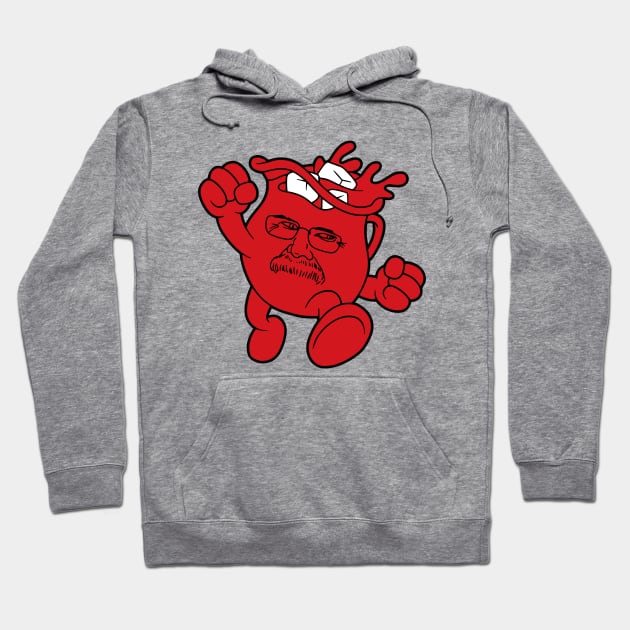 Andy Reid Kansas City Chiefs Kool Aid Man Hoodie by RansomBergnaum